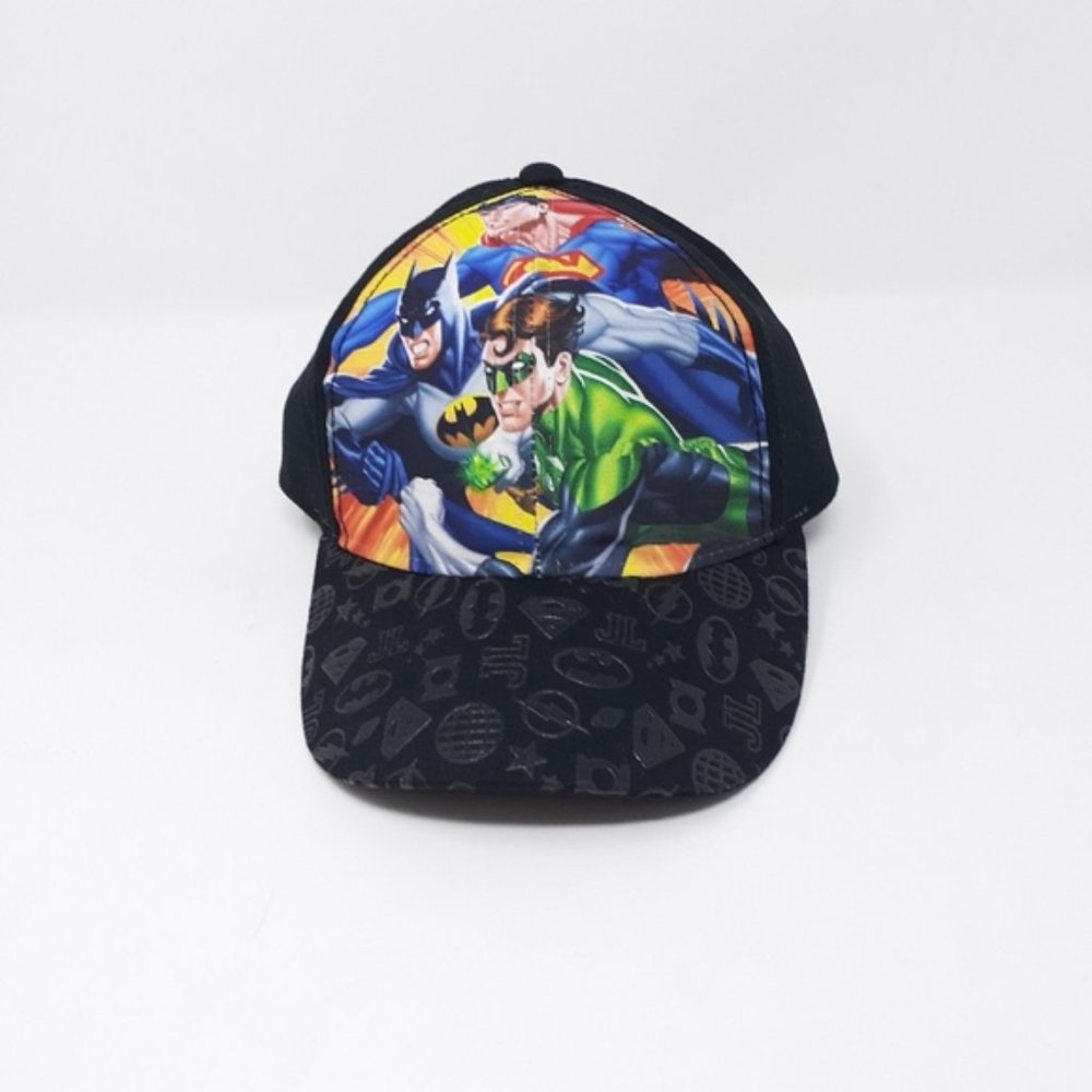 JUSTICE LEAGUE Trio Youth DC Comics Adjustable Hat - Picture 3 of 7